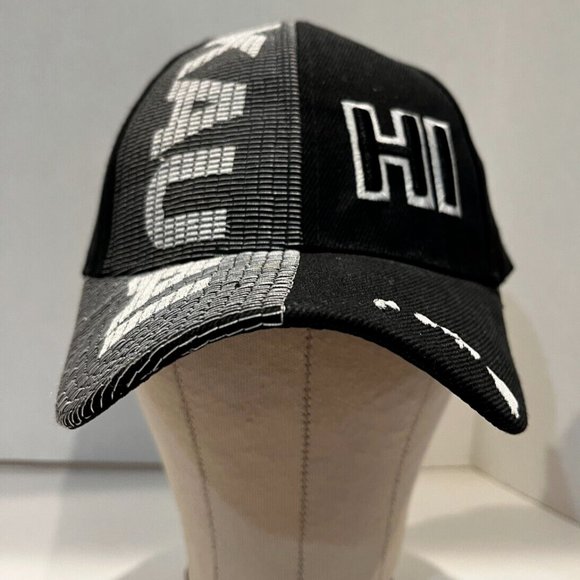 Kauai Hawaii Black Color Dad Hat Island Crew Preowned Adjustable Clean - Picture 1 of 8